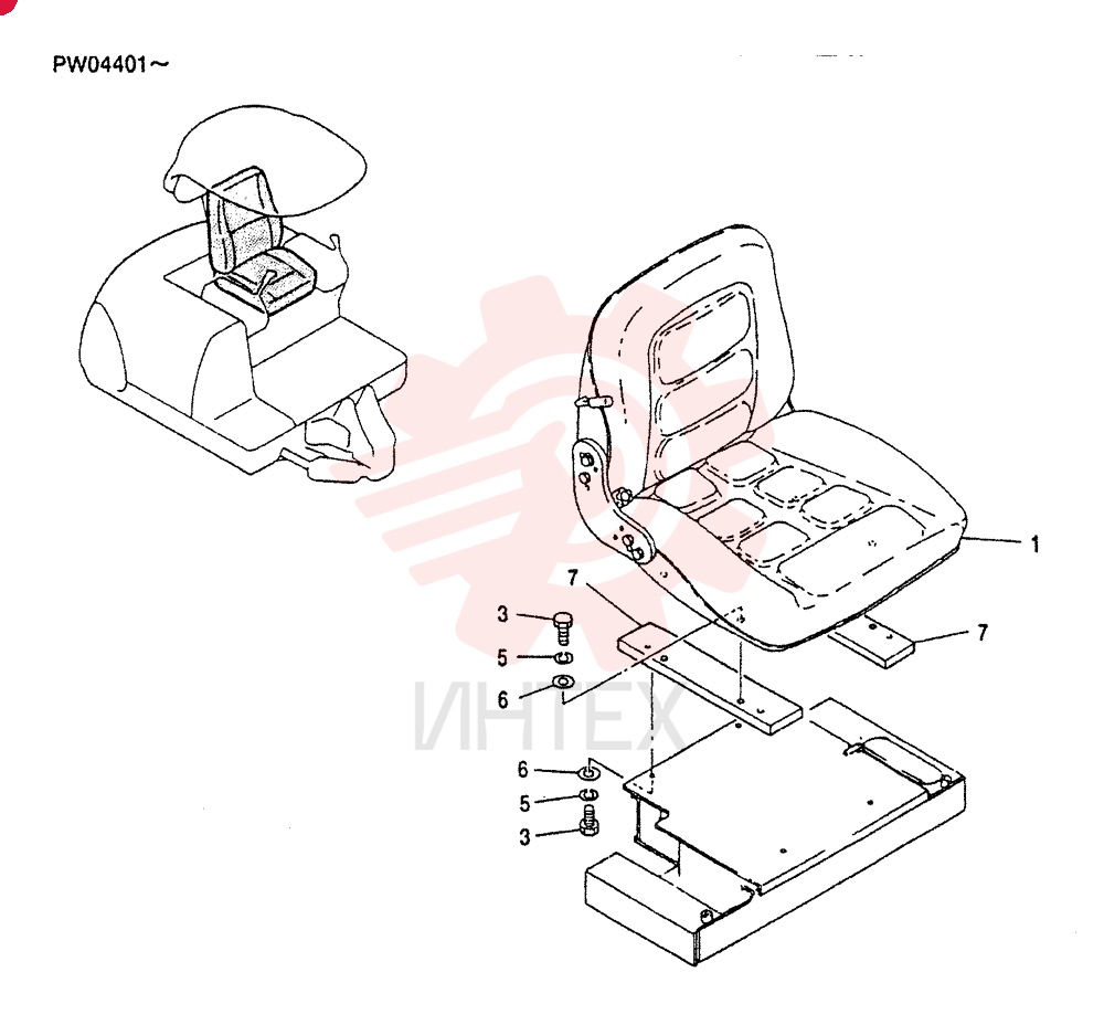 SEAT ASSY PV25M00004F2