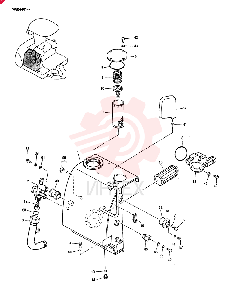 TANK ASSY PV33H00008F2 (1)