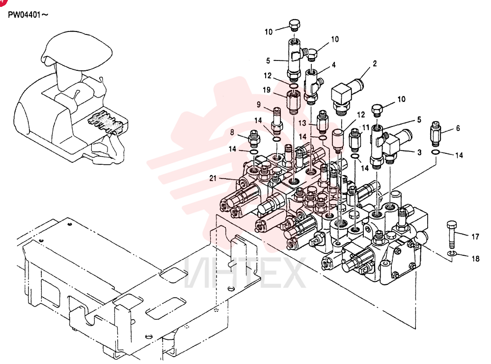 VALVE ASSY, CONTROL PV03H01036F2