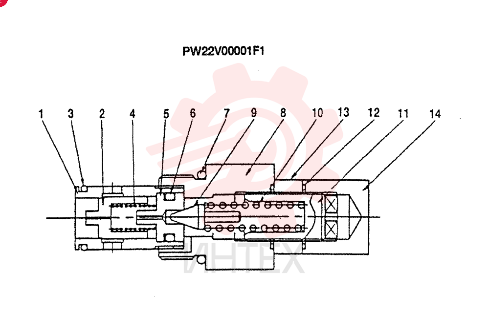 VALVE PRESSURE RELIE PW22V00001F1