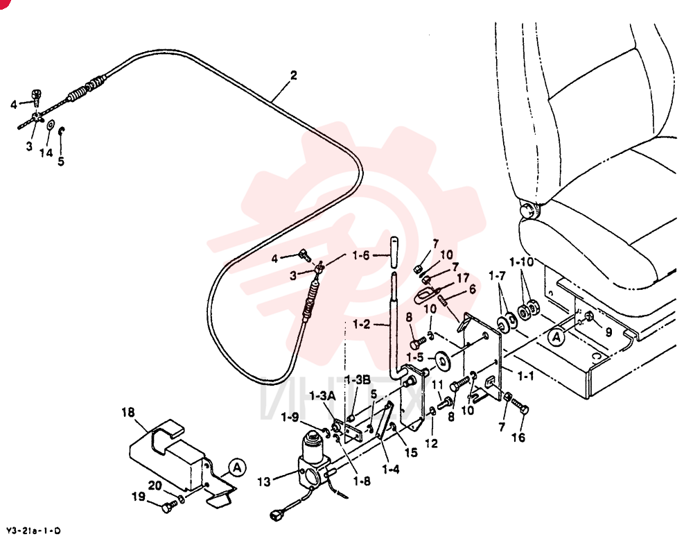 CONTROL ASSY, ENGINE, Incl S04341-90010