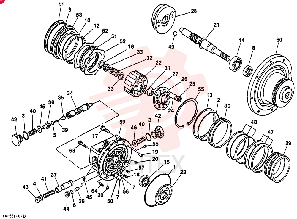 HYDRAULIC MOTOR S19031-13600 (1)