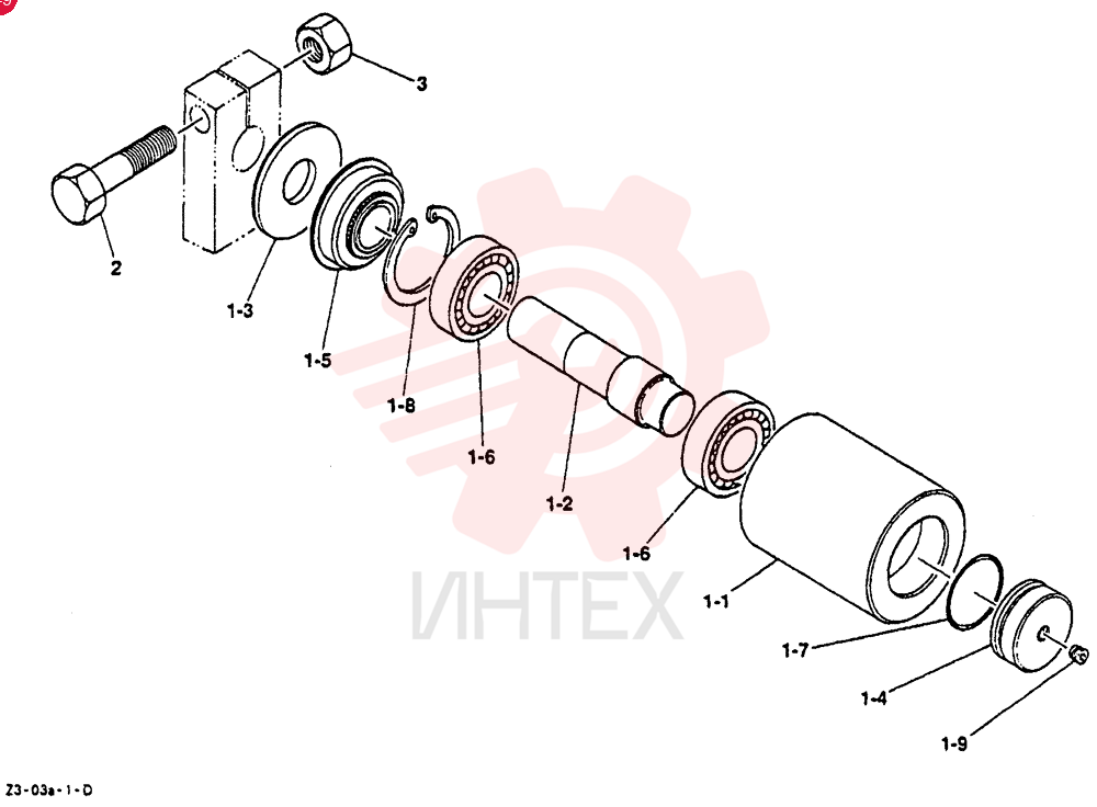 TRACK ROLLER S04312-00500