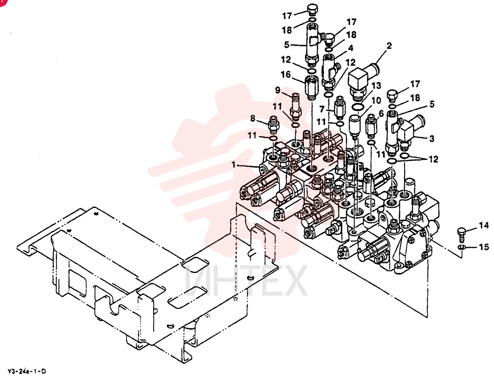 VALVE, CONTROL  PW03001, Serial Range: -PW03068
