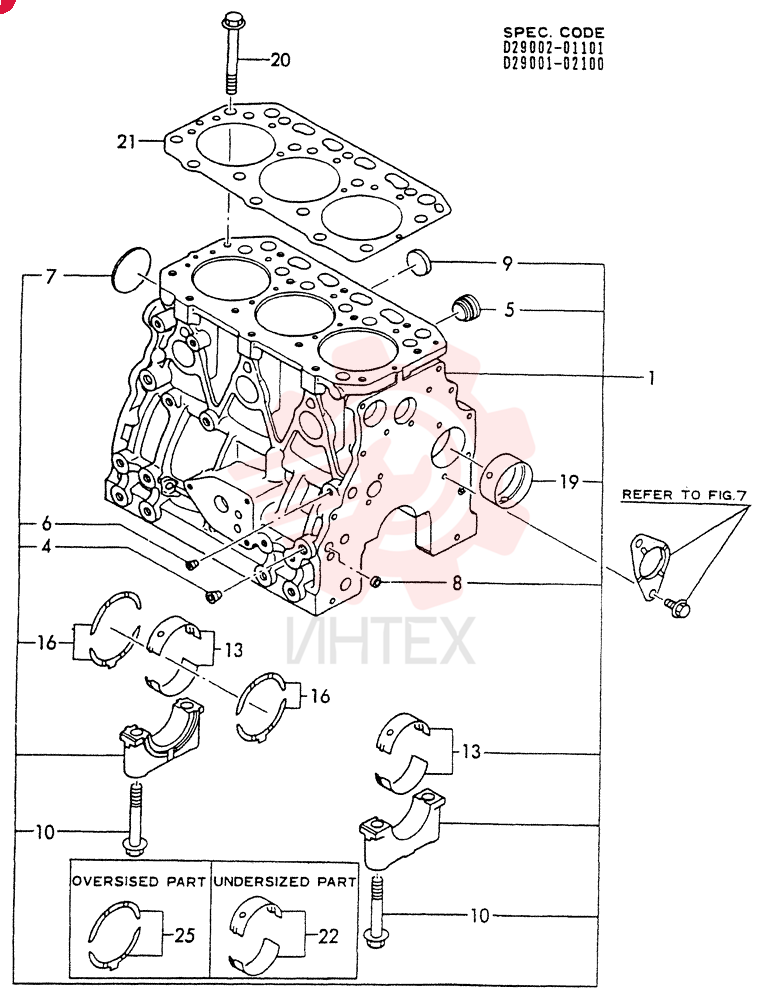 BLOCK   ASSY,   CYLINDER VV72900201560