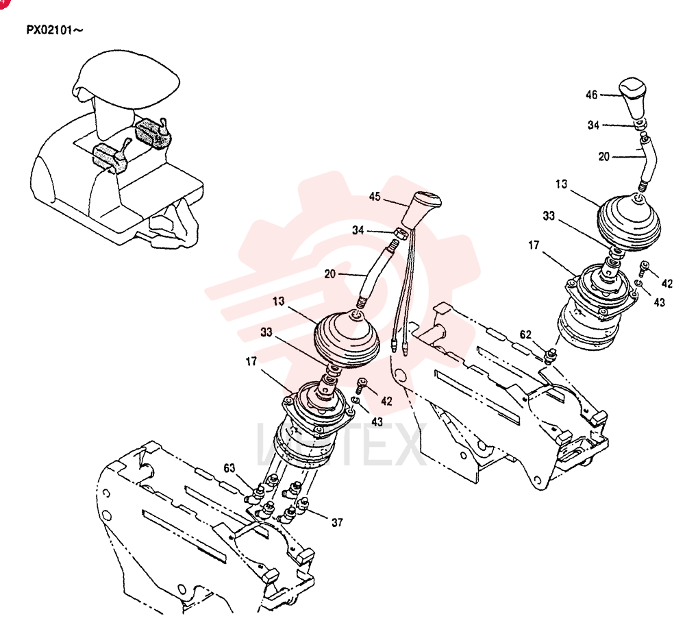 CONTROL ASSY,REMOTE PV03M00006F1 (1)
