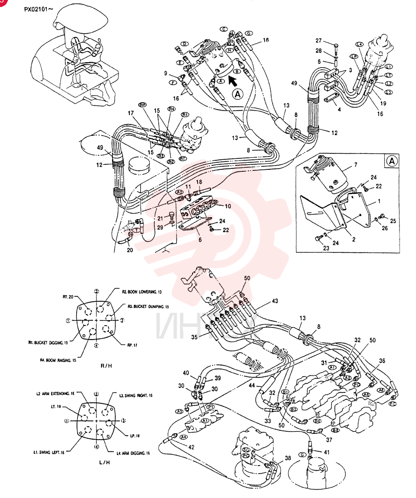 CONTROL LINES,REMOTE PV68H00012F1
