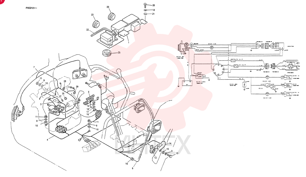 ELEC ASSY, UPP PV03E00004F2 (2)