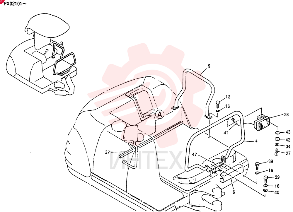 HANDRAIL ASSY PV06C00004F2
