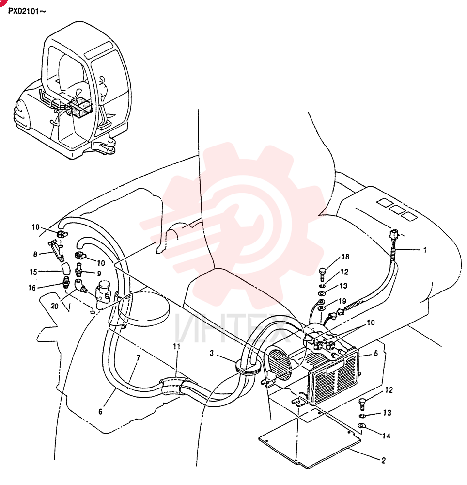 HEATER ASSY PW21M00001F1