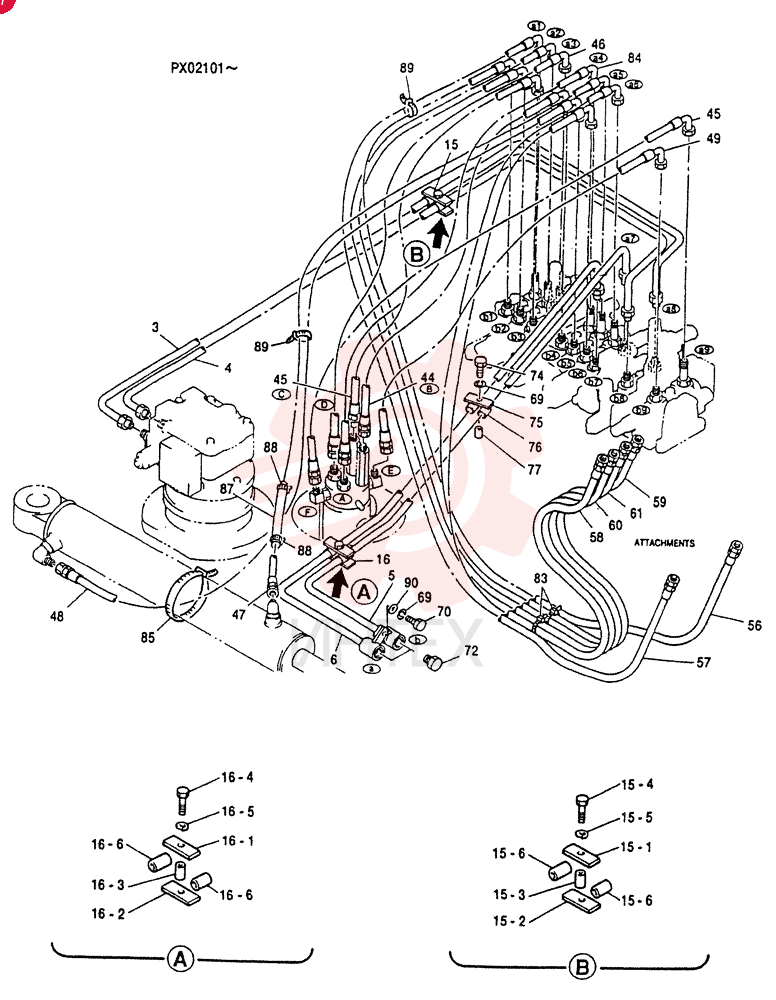HYD LINES, UPP PW03H00010F1 (1)