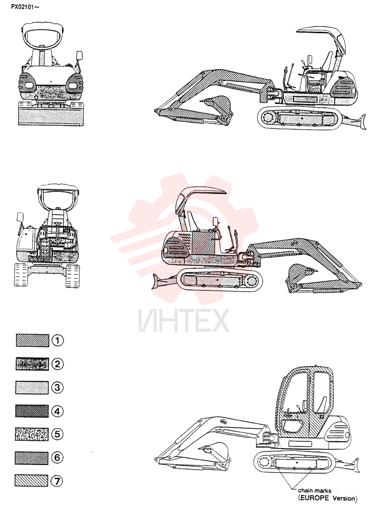 PART - BODY, ATTACHMENT, PAINT COLOR - BLUISH GREEN PG60, NORMAL DRYING 16kg  CAN, PAINT SPRAY NO: NORMAL DRYING YN09T00001D4 300ml