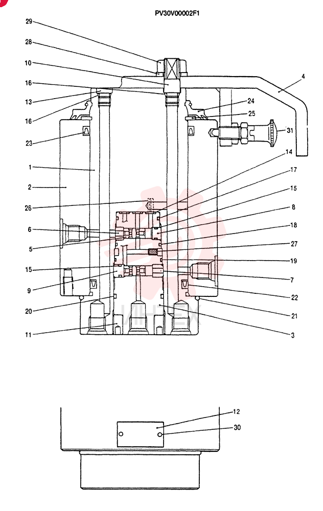 PILOT VALVE PV30V00002F1