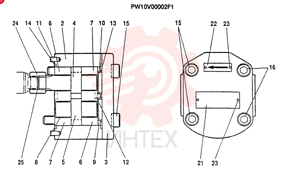 PUMP PV10V00002F1