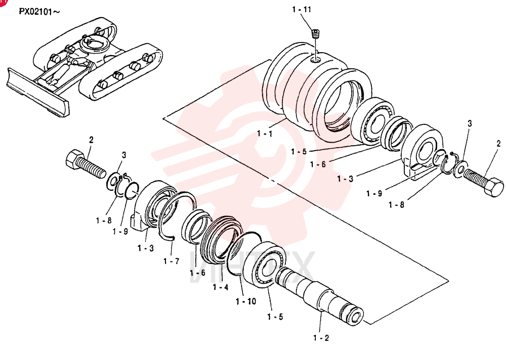 ROLLER INSTAL,TRACE PV64D00003F2