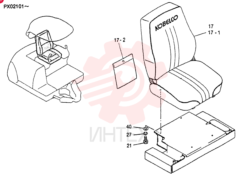 SEAT ASSY PV25M00005F2