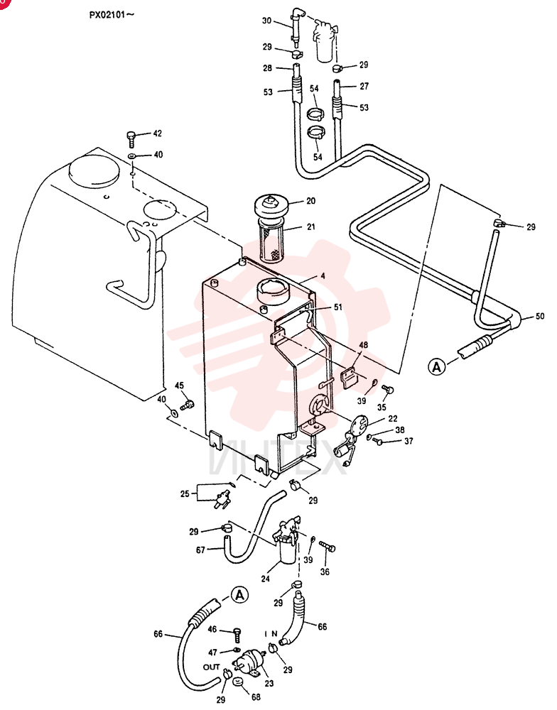 TANK ASSY PV33H00008F5 (2)