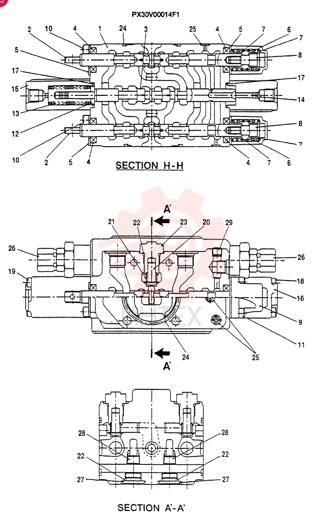 VALVE PX30V00014F1
