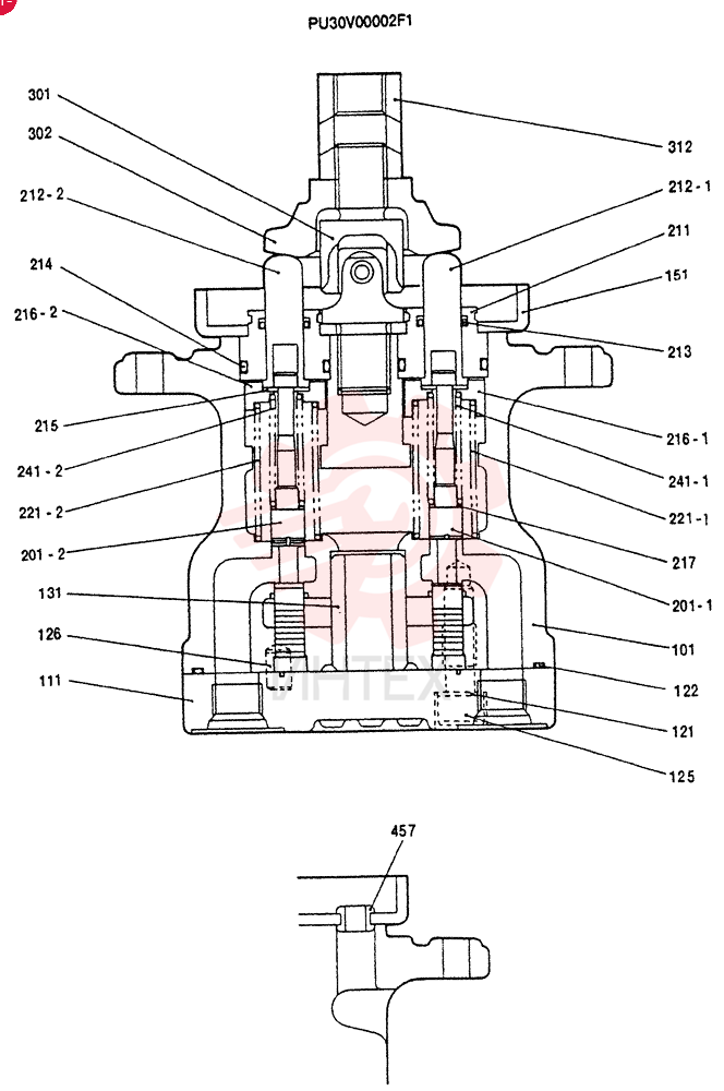 VALVE PU30V00002F1