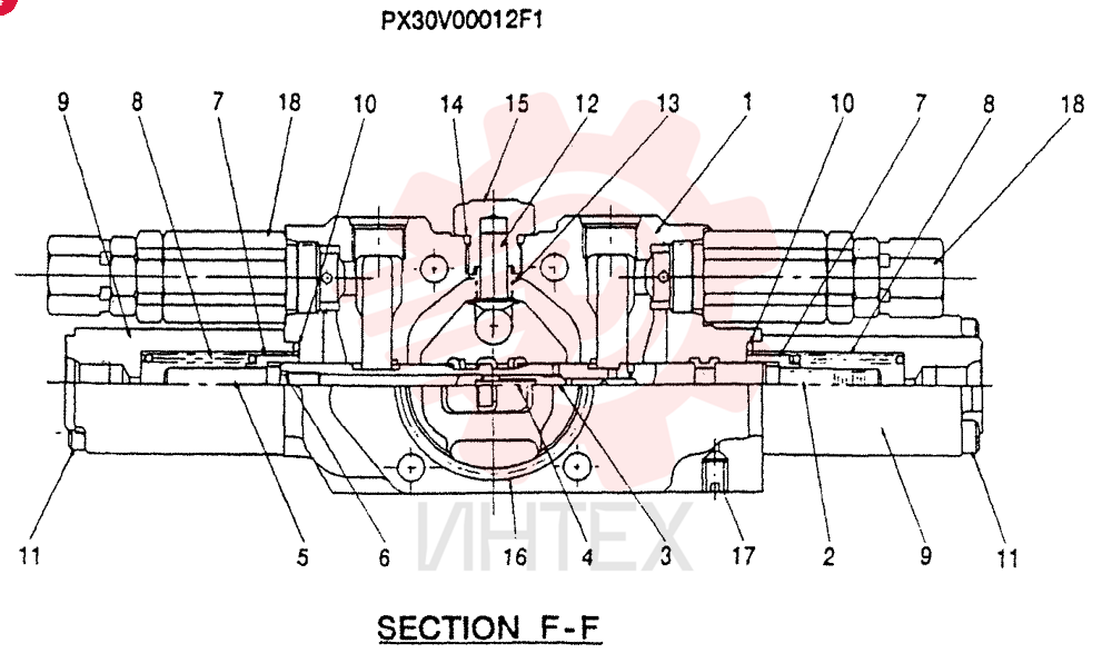 VALVE ASSY(ARM) PA3UV000U12F1