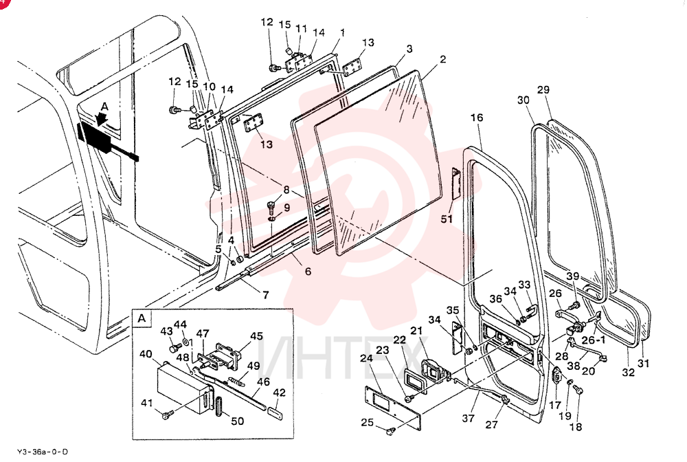CABIN DOOR S04386-01300