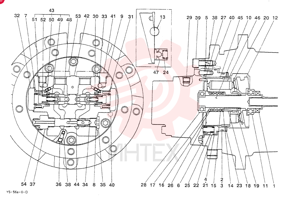 HYDRAULIC MOTOR S19031-13700 (1)