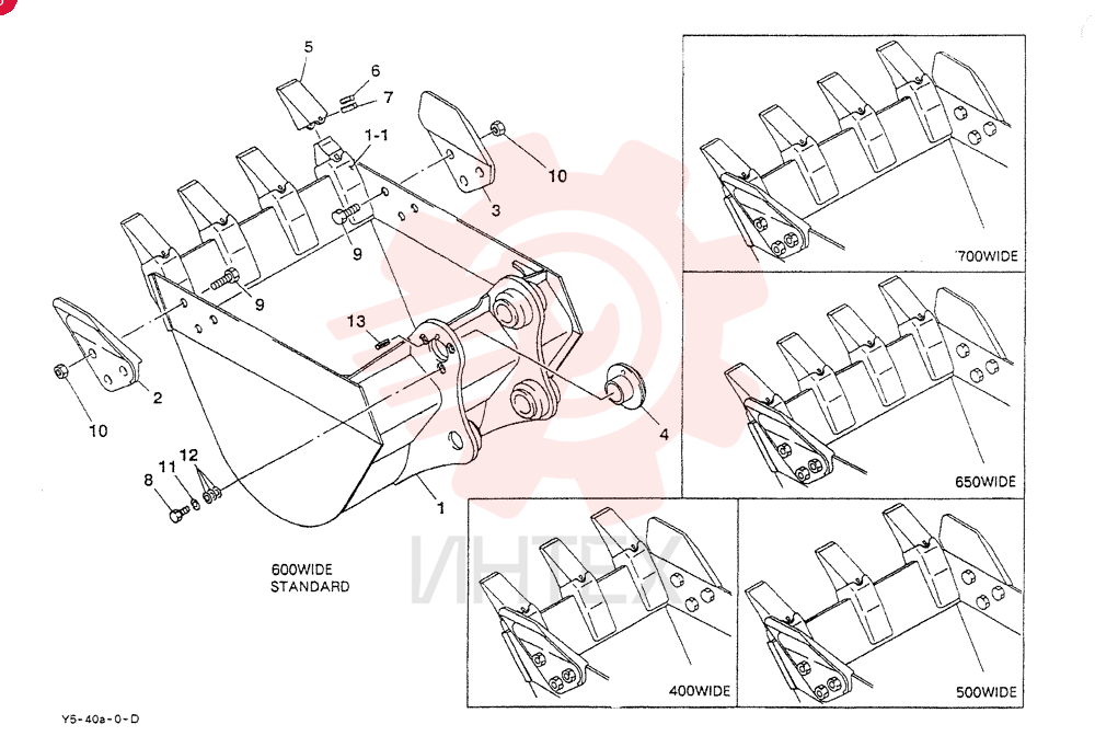 Схема (SK035) - COMPACT EXCAVATOR ASN PX01201 (1/95-12/03) S04562-15000
