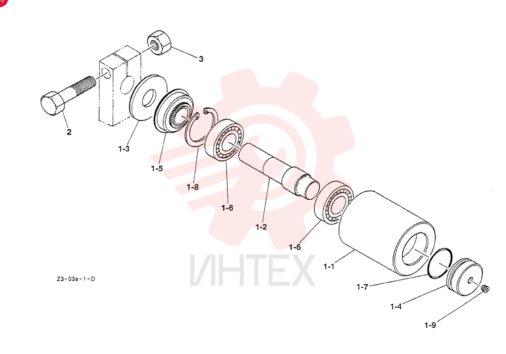 TRACK ROLLER S04312-00500