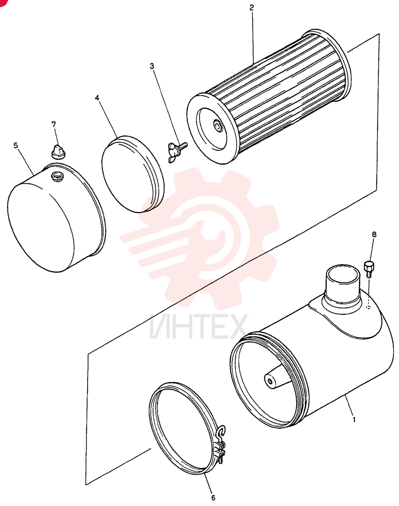 AIR CLEANER 2446U238F1