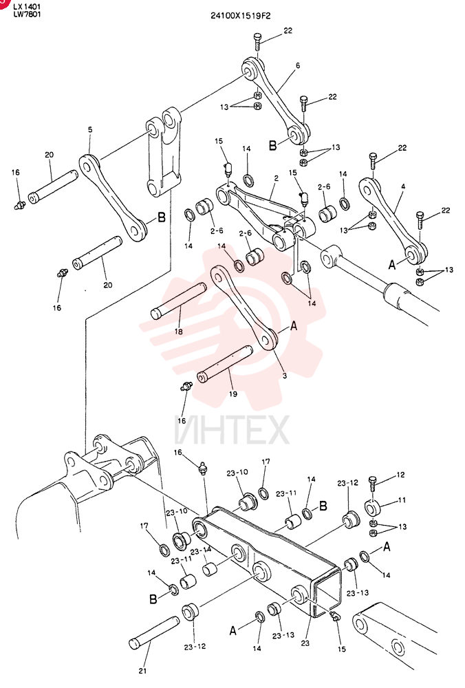 ARM ASSY, EXTENSION 24100X1519F2