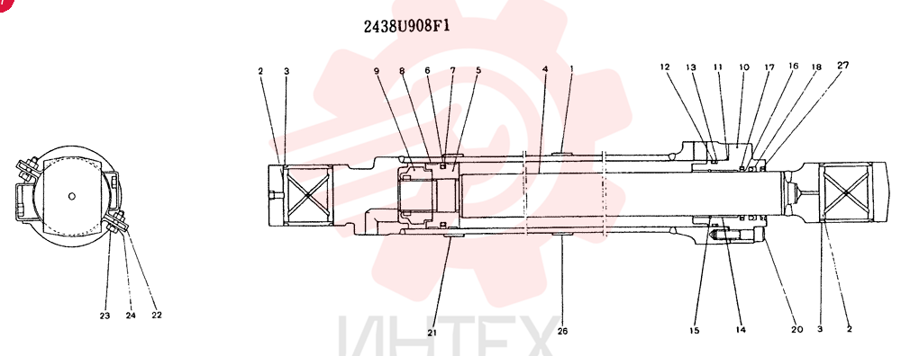 CYLINDER 2438U908F1