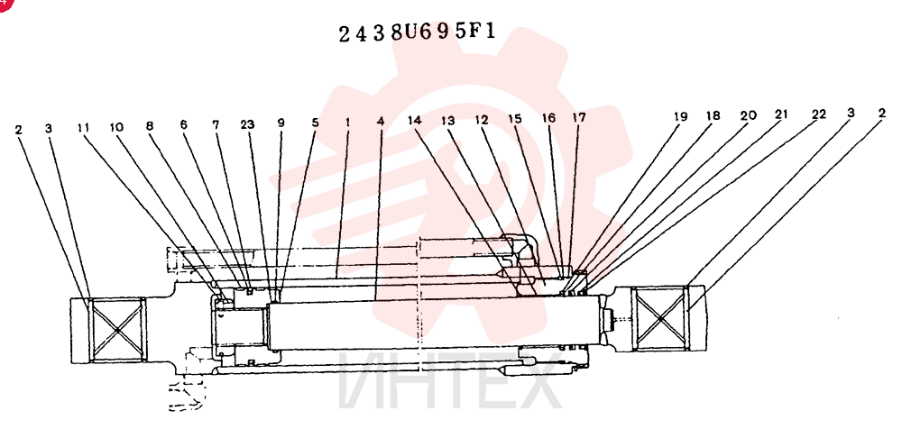 CYLINDER ASSY 2438U695F1