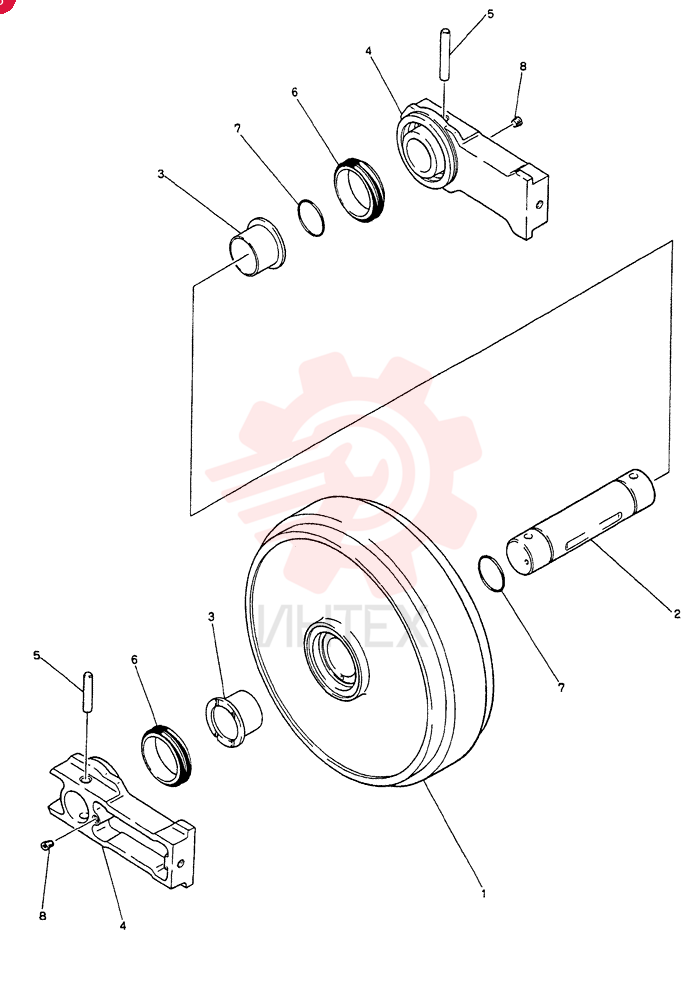 IDLER WHEEL 24100N2924F1