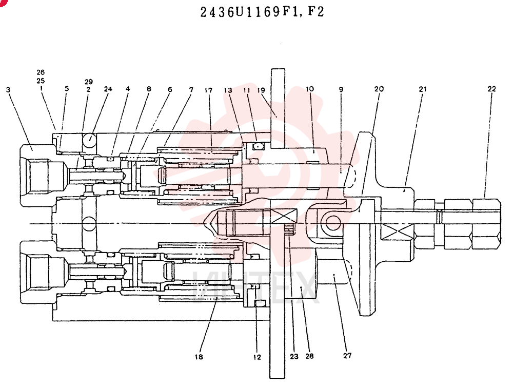 PILOT VALVE 2436U1169F1