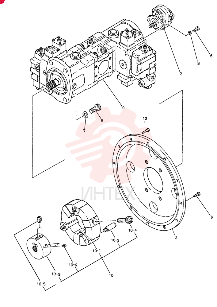 PUMP ASSY,CONNECT 24100N3036F2