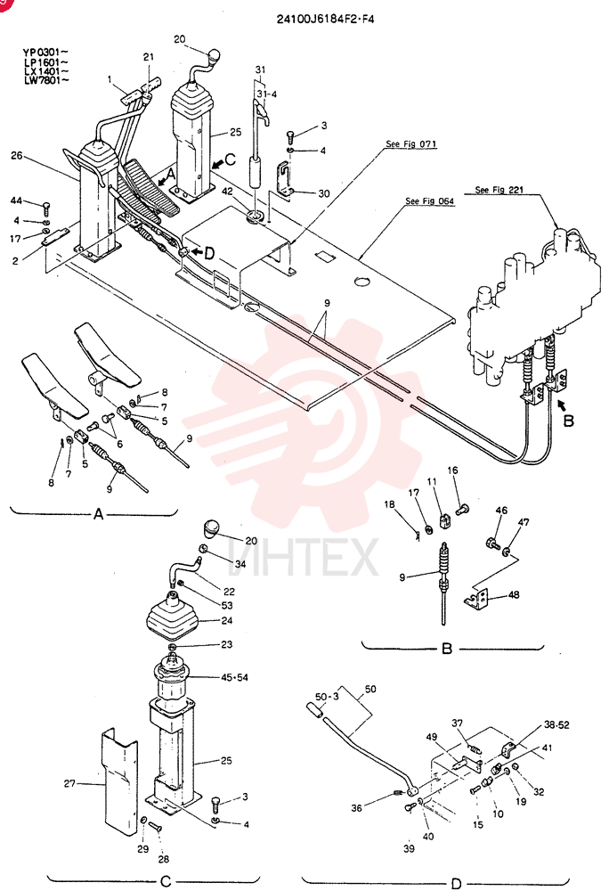 CONTROL ASSY, Serial Range: LX1401-LX1419