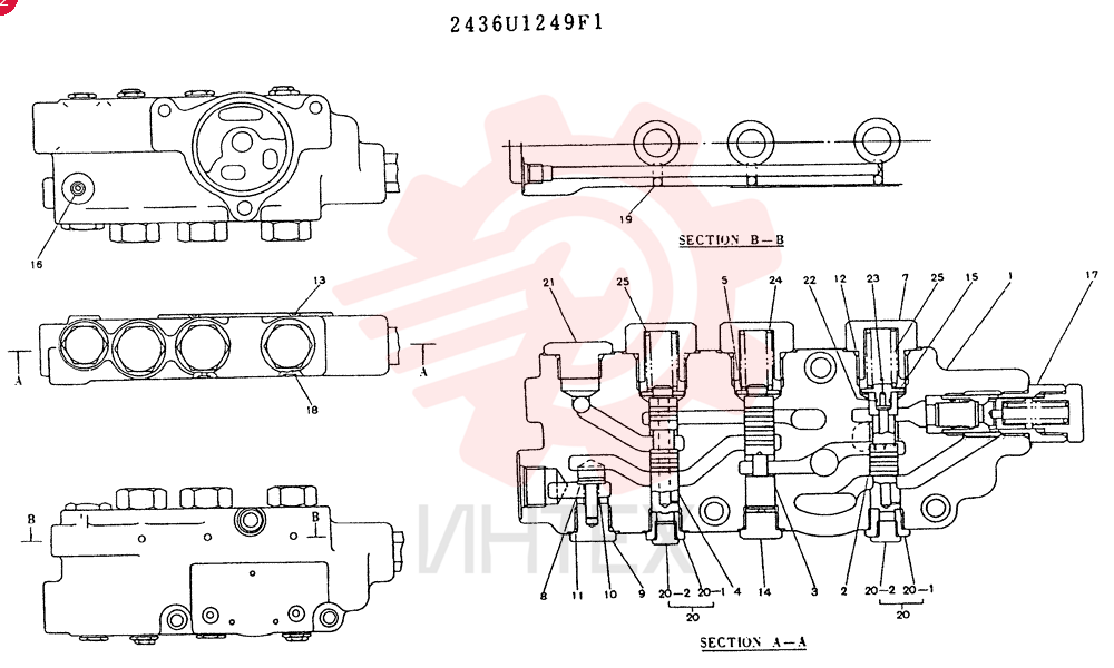 COVER ASSY 2436U1249F1