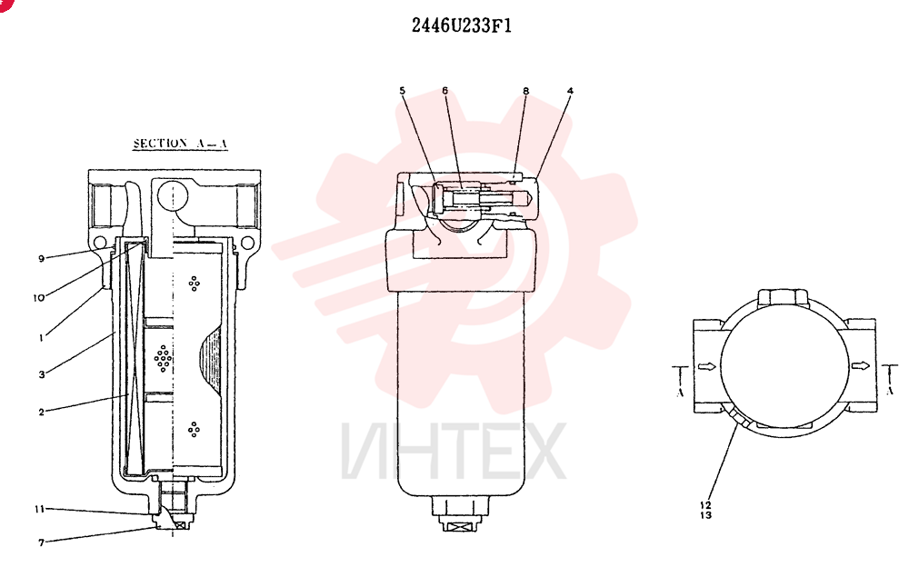 FILTER ASSY 2446U233F1