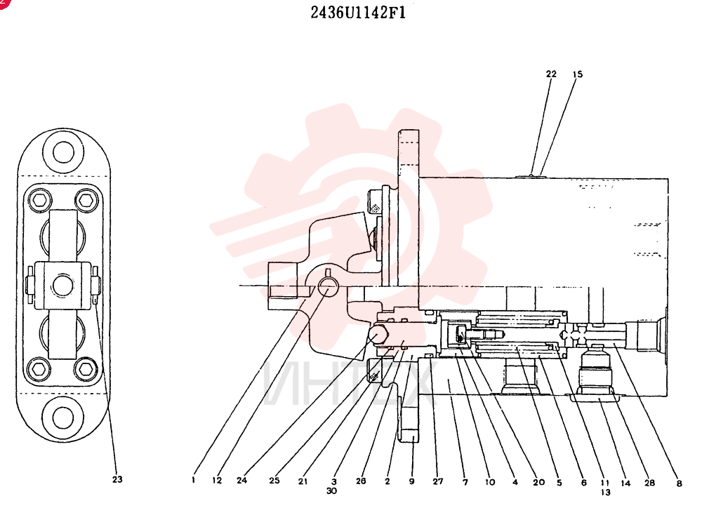 PILOT VALVE 2436U1142F1