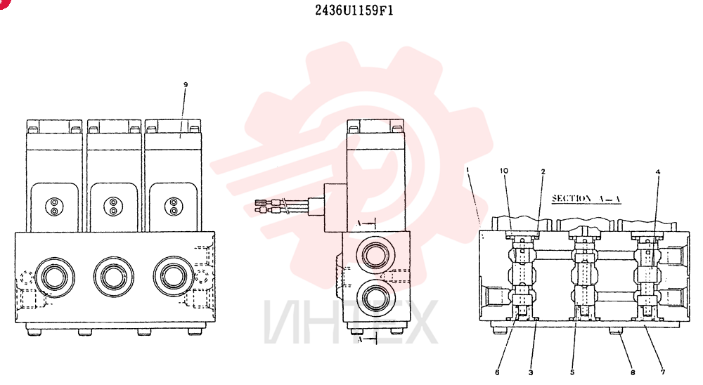 VALVE 2436U1159F1