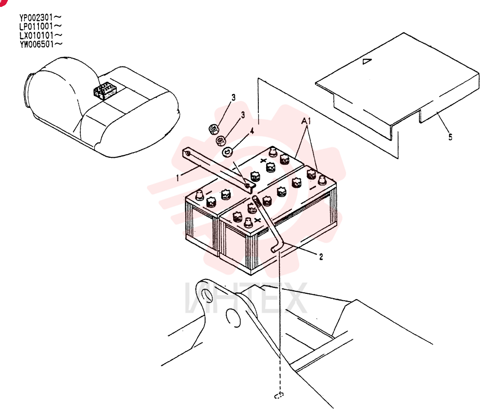 BATTERY INSTAL YW72E00002F1