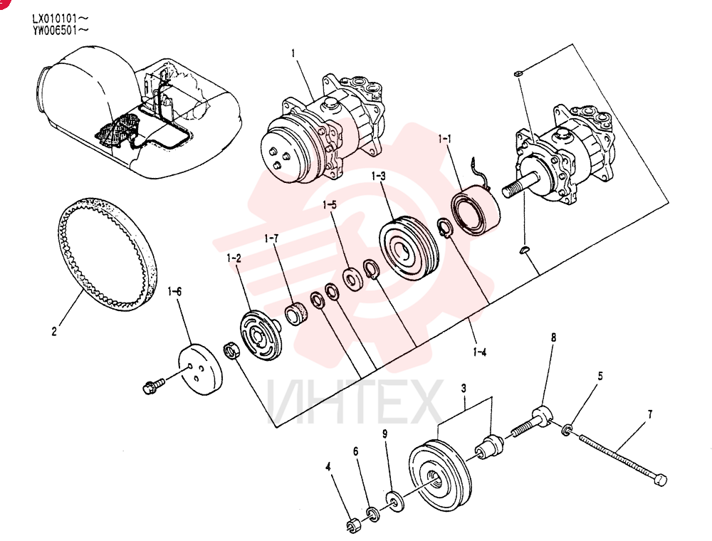 COMPRESSOR YN91V00002F1