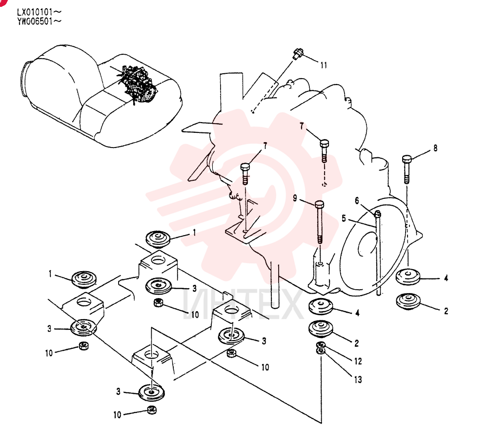 ENGINE INSTAL YW02P00003P1