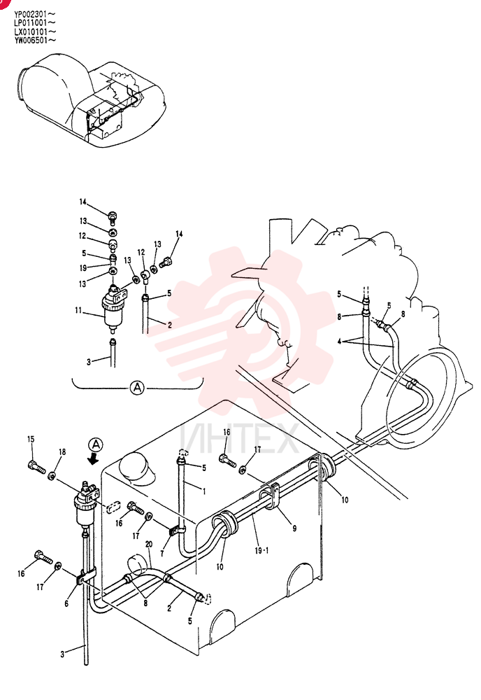 FUEL LINES YW21P00004F1