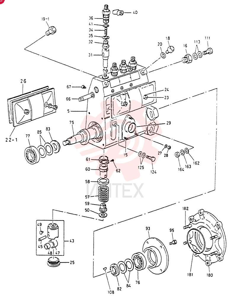 PUMP, FUEL INJECTION VI8970208800 (2)