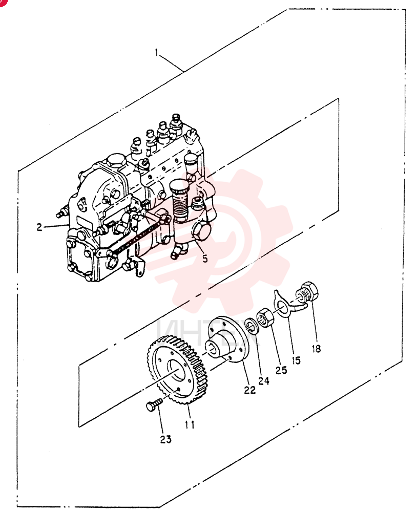 PUMP, FUEL INJECTION VI8970208800 (1)