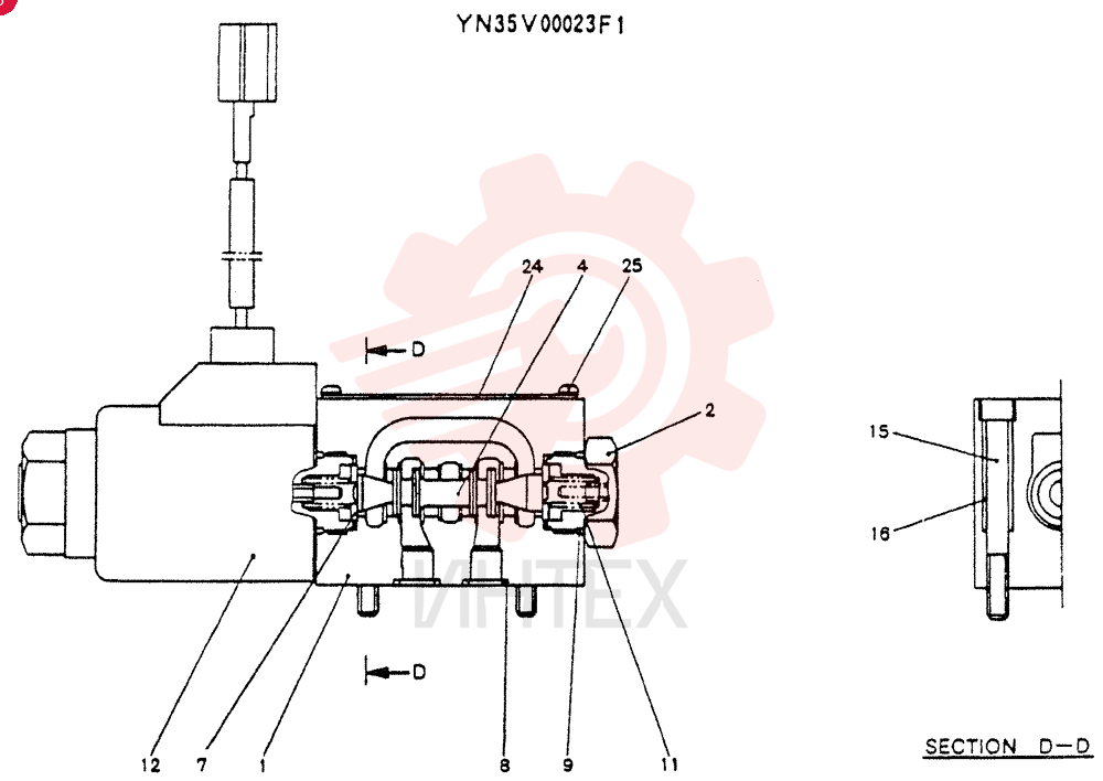 SOLENOID VALVE YN35V00023F1