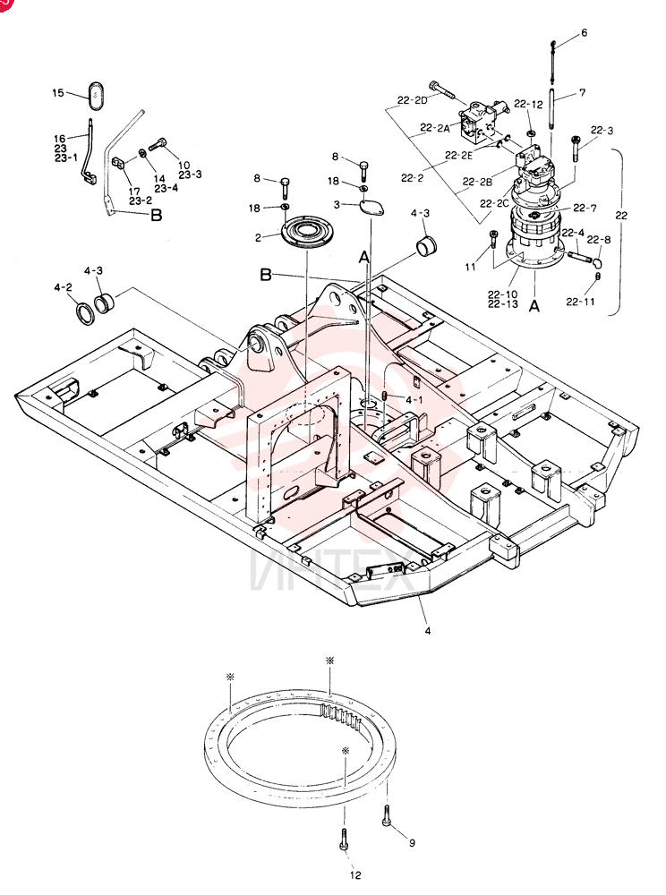 FRAME ASSY, UPP 24100J11636F2