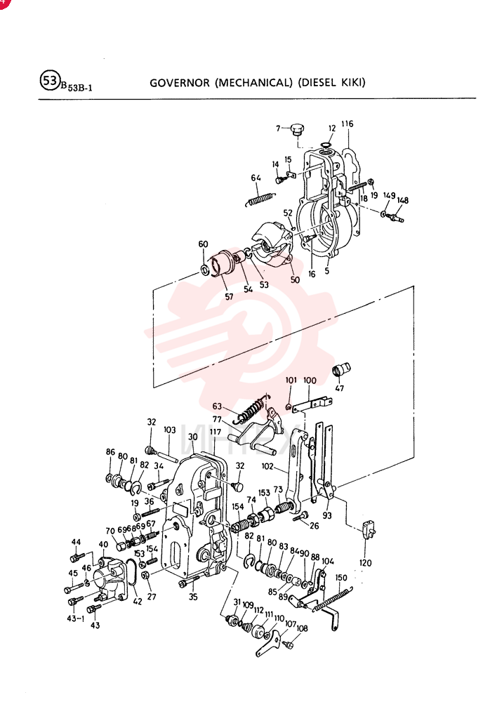 GOVERNOR ASM.;MECHANICAL VI8943184430