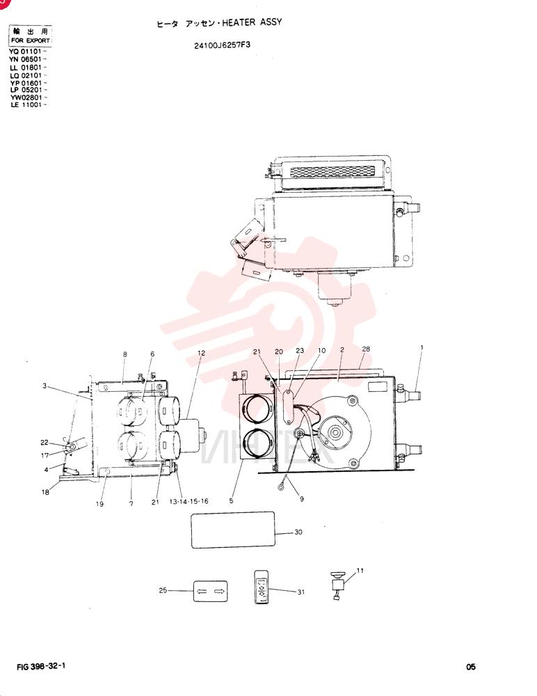 HEATER 24100J6257F3